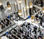 قاصدو المسجد الحرام يشهدون ختم القرآن الكريم ليلة 29 من شهر رمضان