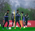 الأخضر يفتتح تدريباته في بلغراد استعدادا للقاء صربيا وديا