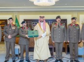 نائب أمير الشرقية يستقبل مدير شرطة المنطقة وقيادات أفرع الأمن العام