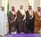 بالصور| بحضور صاحب السمو الملكي سعود بن طلال.. ” آل راجح ” يحتفلون بسعد عريسًا