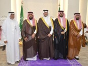 بالصور| بحضور صاحب السمو الملكي سعود بن طلال.. ” آل راجح ” يحتفلون بسعد عريسًا