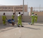 تهيئة مصلى العيد بالكلابية لاستقبال المصلين وسط جهود خدمية مميزة