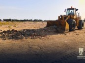 بلدية يبرين تكثّف حملات إزالة المخالفات لتحسين المشهد الحضري