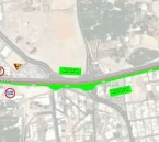 إغلاق جسر تقاطع الملك فهد وطريق الملك عبدالعزيز بالأحساء 5 أيام للصيانة