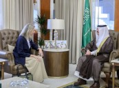 أمير الشرقية يستقبل سفيرة الجمهورية الهيلينية لدى المملكة