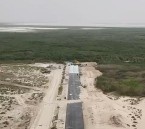 بالصور.. إنجاز 80% من مشروع القناة الصندوقية بالأحساء لتصريف السيول نحو بحيرة العيون