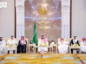 نيابة عن الملك سلمان.. ولي العهد يستقبل المهنئين بعيد الأضحى المبارك