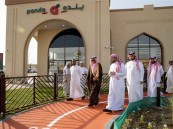 أمين الأحساء يدشّن حديقة المنيزلة التنموية
