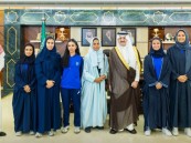 أمير الشرقية يهنئ سيدات النهضة بالصعود إلى الدوري الممتاز