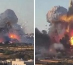 بالفيديو.. انفجار مرعب يحول مصنع ألعاب نارية في مالطا إلى كتلة لهب