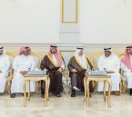 أمير الشرقية ونائبه يقدمان التعازي لأسرة الفراج
