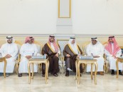 أمير الشرقية ونائبه يقدمان التعازي لأسرة الفراج