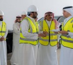 محافظ الأحساء يتفقَّد المراحل النهائية لمشروع تقاطع الملك عبدالله مع طريق الرياض