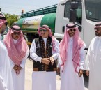 تدشين مشروع صيانة وتأهيل المسطحات الخضراء في بلدية سلوى بالأحساء