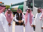 تدشين مشروع صيانة وتأهيل المسطحات الخضراء في بلدية سلوى بالأحساء