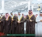 أمير الشرقية يؤدي صلاة الميت بالدمام على شهداء حادث سقوط المروحية