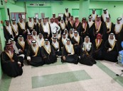 بالصور.. مدرسة ثانوية العيون تزف فرسانها الخريجين لعام 1447هـ