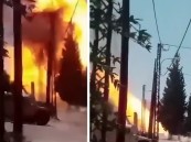 فيديو يوثق لحظة انفجار صهريج غاز شمال شرق لبنان