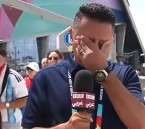 بالفيديو.. بكاء مراسل BBC على الهواء بعد خروج مصر من كأس العالم