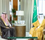 أمير الشرقية يستقبل الرئيس التنفيذي لمؤسسة إخاء