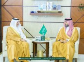 أمير الشرقية يستقبل رئيس فرع النيابة العامة بالمنطقة