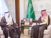 نائب أمير المنطقة الشرقية يستقبل رئيس جامعة الملك فهد للبترول والمعادن
