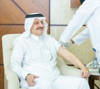 أمير الشرقية يدشن حملة التطعيم ضد الإنفلونزا الموسمية