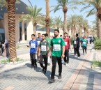 أكثر من 300 مشارك.. «رياضة جامعة الملك فيصل» تمشي نحو الحياة الصحية