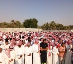 بالصور… هكذا شيع أهالي الأحساء الراحلون إثر حادث طريق العقير المأساوي