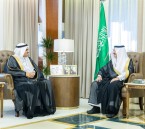 أمير الشرقية يستقبل رئيس جامعة الملك فهد للبترول والمعادن