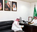 الكلابية الخيرية تستقبل مشرف التدريب التعاوني بتقنية الأحساء
