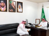 الكلابية الخيرية تستقبل مشرف التدريب التعاوني بتقنية الأحساء