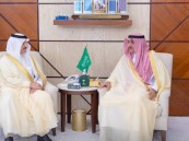 أمير الشرقية يستقبل أمين الأحساء ويطلع على منجزات الأمانة ومشاريع تطوير الطرق والنقل