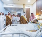 أمير الشرقية ونائبه يزوران المصاب جراء العدوان الغاشم الذي استهدف مطار الملك فهد الدولي