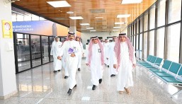 رئيس هيئة الطيران المدني يتفقد مطار الأحساء الدولي