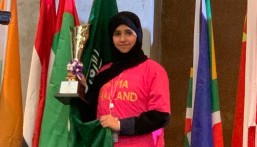 “إسراء” تهدي المملكة فضية الخوارزمي الصغير الدولية في الرياضيات بكوريا