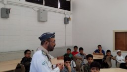 “ تاريخ الحركة الكشفية” محاضرة توعوية بمدرسة ابن مشرف الابتدائية