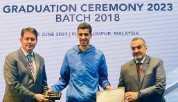 الحكم محمد السماعيل يتم فترة التحاقه بأكاديمية الحكام في الاتحاد الآسيوي