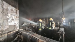 نتج عنه أضرار مادية.. الدفاع المدني يخمد حريقًا في مطعم بخميس مشيط