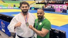 بوخمسين يحقق الميدالية البرونزية في بطولة كأس آسيا للجودو