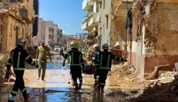إنقاذ 510 أشخاص من تحت الأنقاض بمدينة درنة الليبية