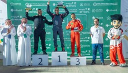 بالصور.. تتويج الفائزين بالجولة الأولى لبطولة الأوتوكروس في الأحساء