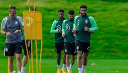 بعد الانتصار على باكستان.. الأخضر يستأنف تدريباته في الأحساء للقاء الأردن