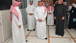 بالصور.. وزير التعليم يزور ملتقى الفيديو آرت الدولي في الأحساء