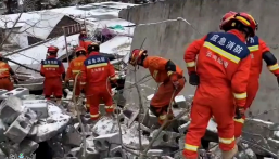 وفاة 47 شخصا في انزلاق أرضي جنوب غرب الصين