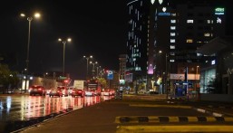 بالصور.. أمطار على محافظة الأحساء