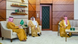أمير الشرقية ونائبه يلتقيان الرئيس التنفيذي لشركة المياه الوطنية