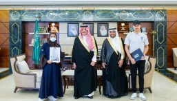 أمير الشرقية يستقبل الطلاب الحاصلين على جائزة الاختراع والابتكار