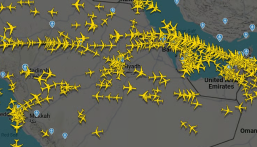 شاهد| ازدحام غير مسبوق في سماء السعودية وحركة طيران نشطة.. ما السبب؟