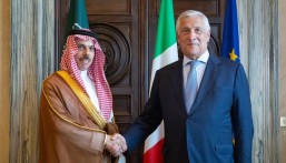 بيان سعودي إيطالي: رفض تهجير الفلسطينيين ودعوة لوقف الحرب